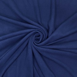 Флис Односторонний 130 гр/м2, цвет Темно-синий (на отрез)  в Пятигорске