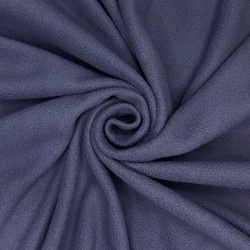Ткань Флис Односторонний 130 гр/м2, цвет Темно-серый (на отрез)  в Пятигорске