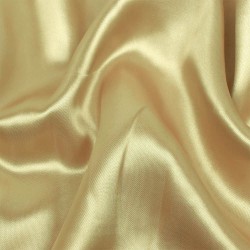 Ткань Атлас-сатин ЛЮКС, цвет Золотой (на отрез)  в Пятигорске