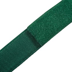 Контактная лента 40мм (38мм) цвет Зелёный (велькро-липучка, на отрез)  в Пятигорске