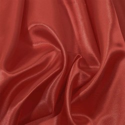 Ткань Атлас-сатин, цвет Красный (на отрез)  в Пятигорске