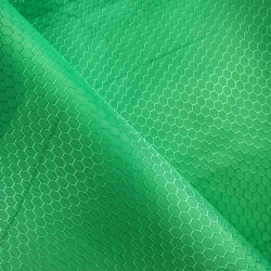 Ткань Оксфорд 300D PU Рип-Стоп СОТЫ, цвет Зелёный (на отрез)  в Пятигорске