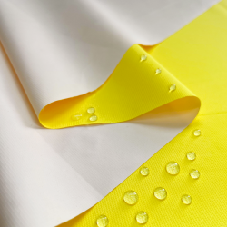 Водонепроницаемая Дышащая Мембранная ткань PU 10'000, цвет Жёлтый (на отрез)  в Пятигорске