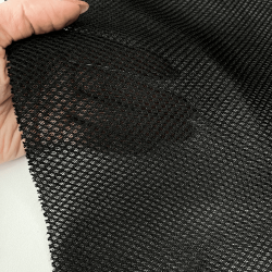 Сетка 3D трехслойная Air mesh 165 гр/м2, цвет Черный (на отрез)  в Пятигорске