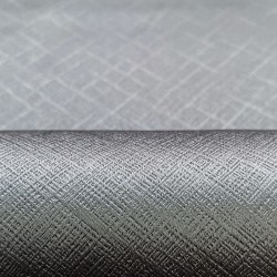 Ткань Блэкаут для штор светозатемняющая 100% &quot;Орнамент Серый&quot; (на отрез)  в Пятигорске